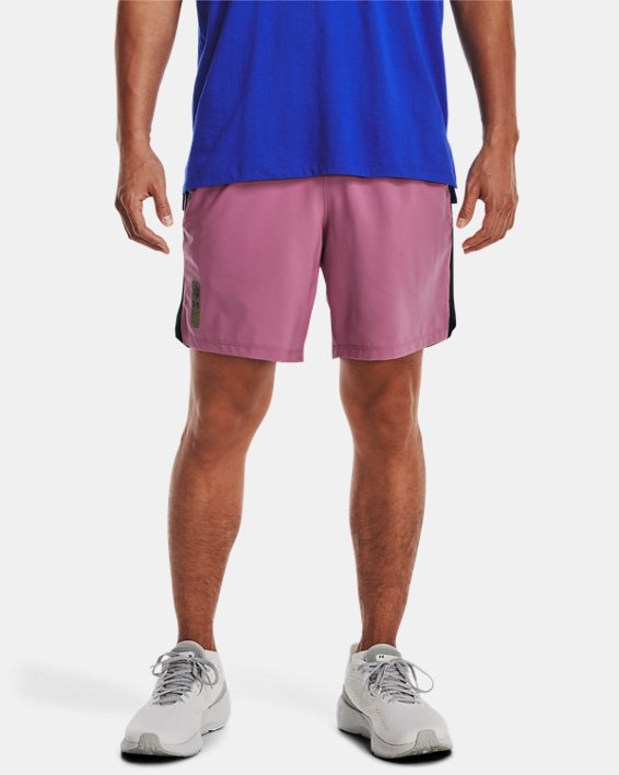 Shorts UA Launch SW 7'' Anywhere para Hombre, Pink, pdpMainDesktop image number 0